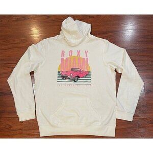 ROXY WHITE HOODIE SIZE M